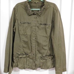 Guess LA Studded Army Jacket